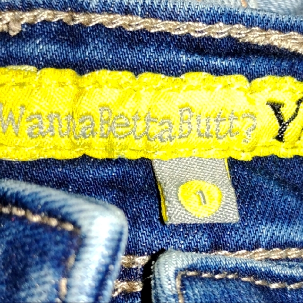 Royalty For Me Blue Jean Shorts Classic Indigo Distressed